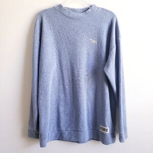 Pink Victoria's Secret Pullover Long Sleeve Heathered Sweater